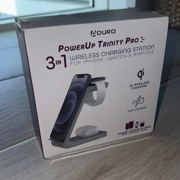 Aduro 3-in-1 Wireless Charging Station - Picture 4 of 5